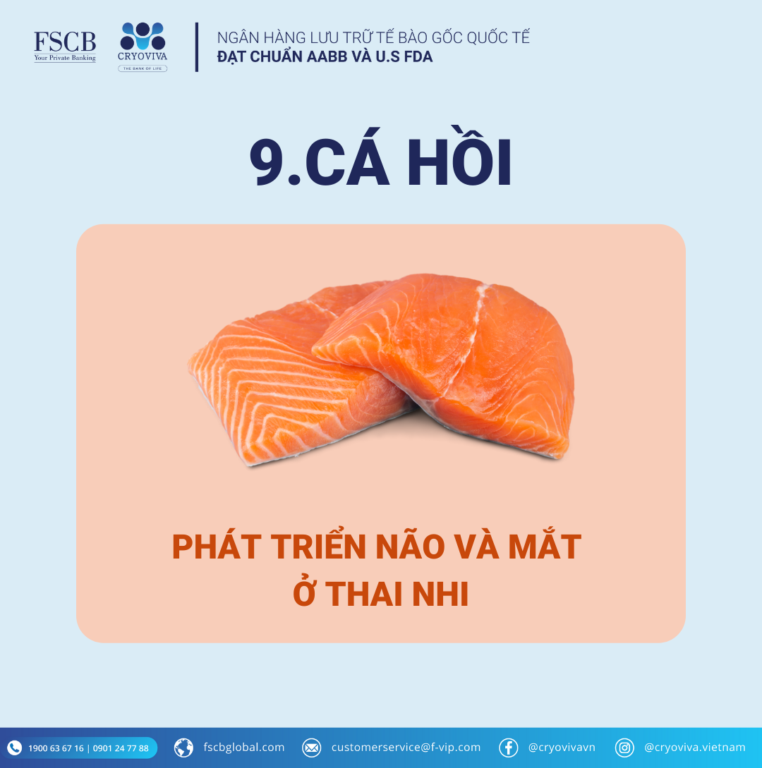 thực phẩm tốt cho mẹ bầu